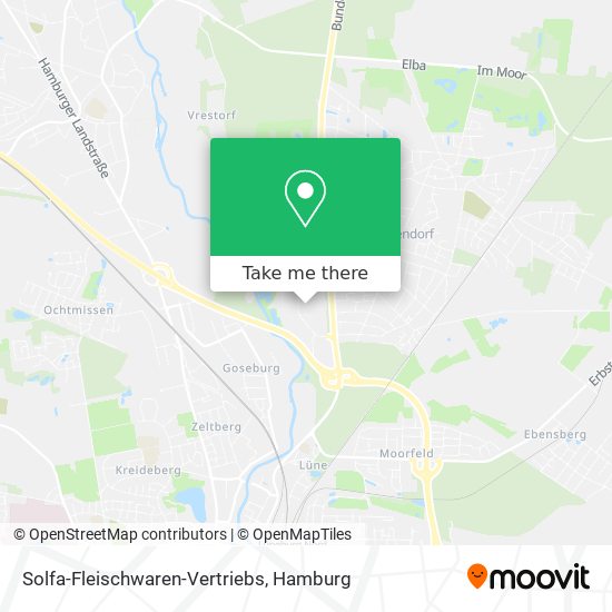 Solfa-Fleischwaren-Vertriebs map