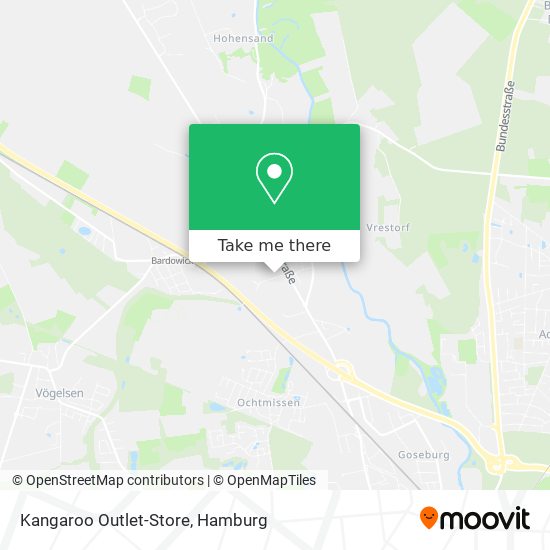 Kangaroo Outlet-Store map