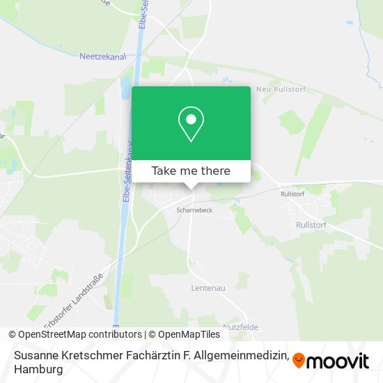 Susanne Kretschmer Fachärztin F. Allgemeinmedizin map