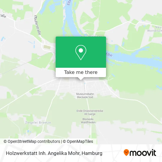 Карта Holzwerkstatt Inh. Angelika Mohr