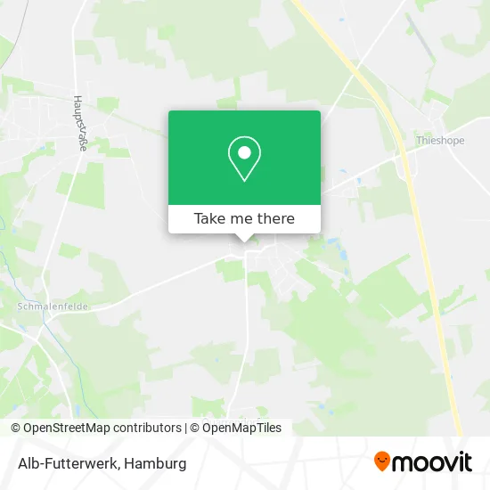 Карта Alb-Futterwerk