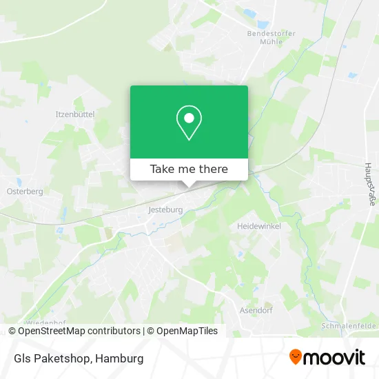 Карта Gls Paketshop