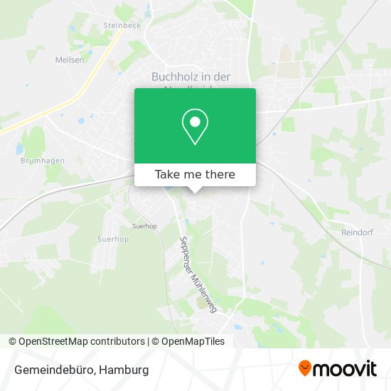 Gemeindebüro map