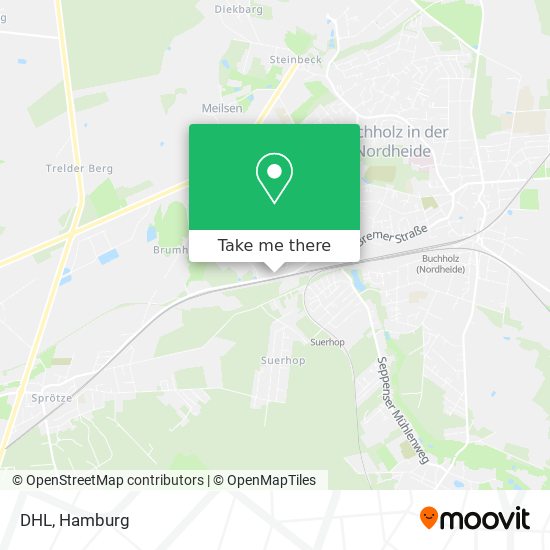 DHL map