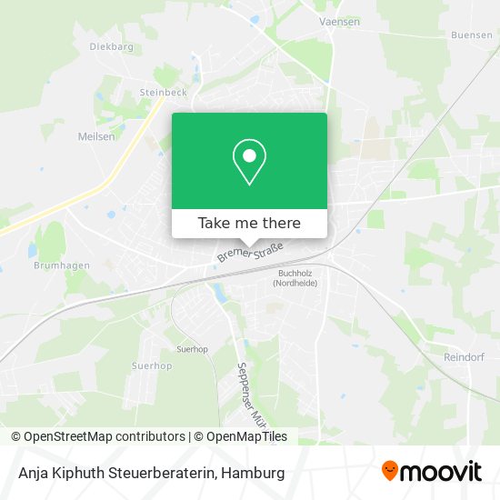 Anja Kiphuth Steuerberaterin map