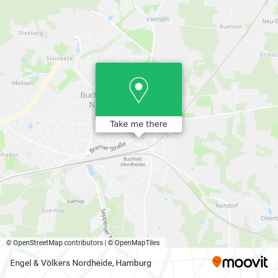 Engel & Völkers Nordheide map