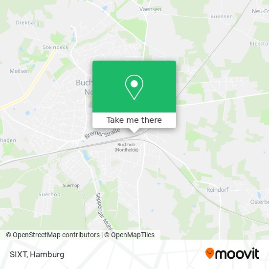 SIXT map