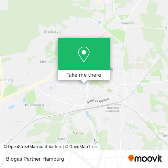 Biogas Partner map
