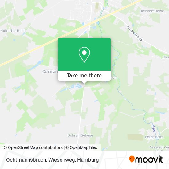 Ochtmannsbruch, Wiesenweg map