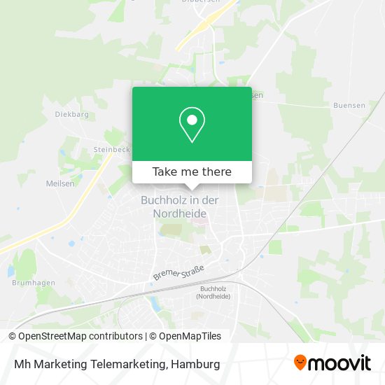 Mh Marketing Telemarketing map