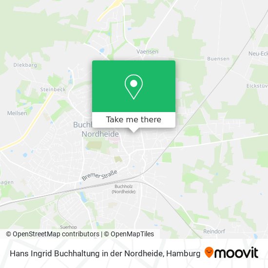 Hans Ingrid Buchhaltung in der Nordheide map