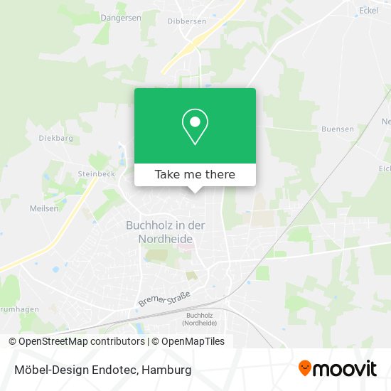 Möbel-Design Endotec map