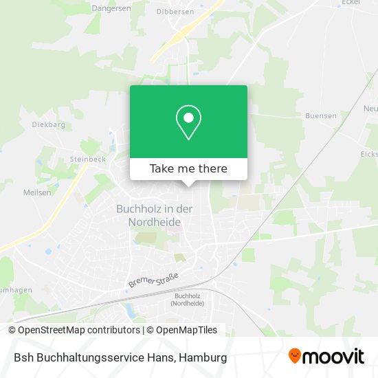 Bsh Buchhaltungsservice Hans map