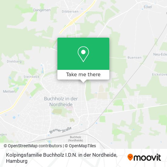 Карта Kolpingsfamilie Buchholz I.D.N. in der Nordheide