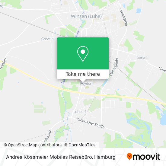Andrea Kössmeier Mobiles Reisebüro map