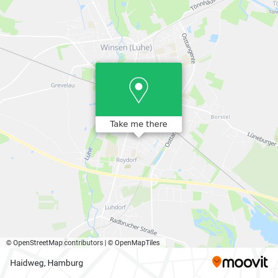 Haidweg map