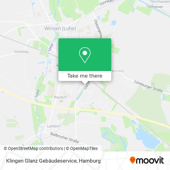 Klingen Glanz Gebäudeservice map