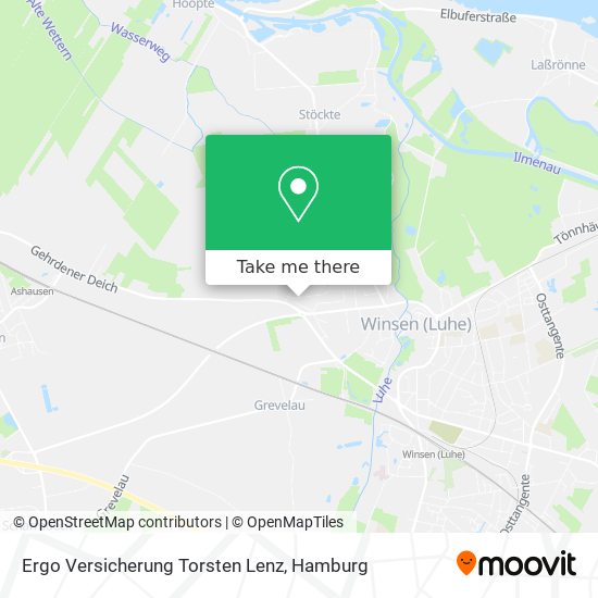 Ergo Versicherung Torsten Lenz map