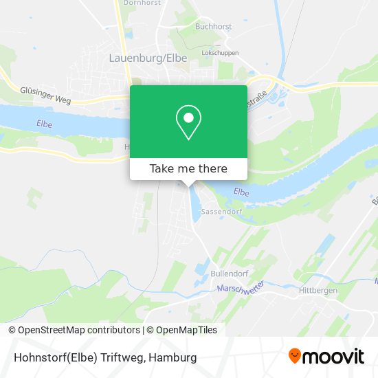 Hohnstorf(Elbe) Triftweg map