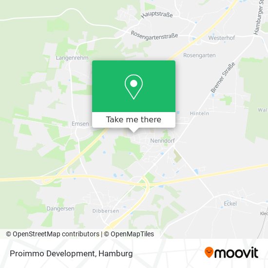 Proimmo Development map