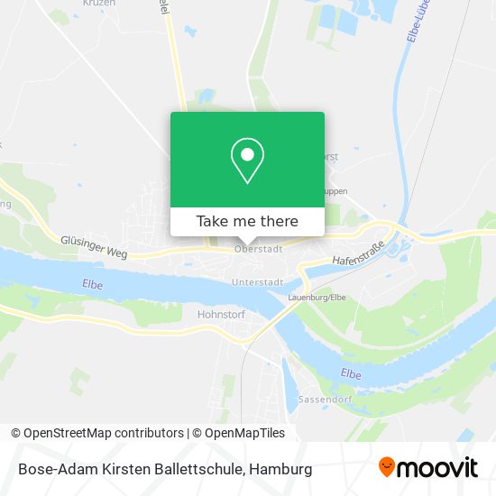 Bose-Adam Kirsten Ballettschule map