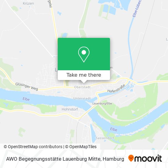 AWO Begegnungsstätte Lauenburg Mitte map