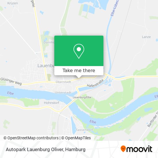 Карта Autopark Lauenburg Oliver