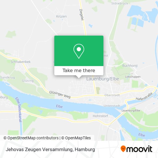 Jehovas Zeugen Versammlung map