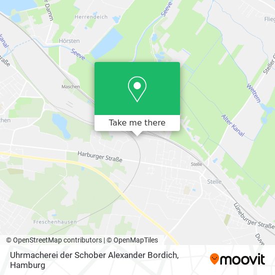 Карта Uhrmacherei der Schober Alexander Bordich