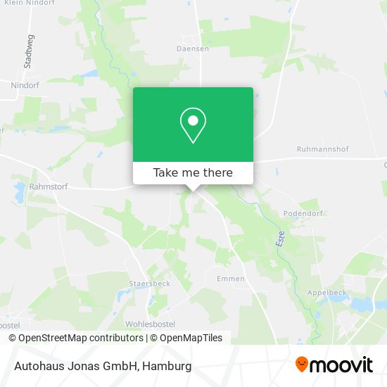 Карта Autohaus Jonas GmbH