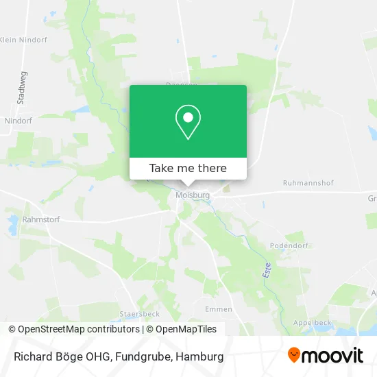 Карта Richard Böge OHG, Fundgrube