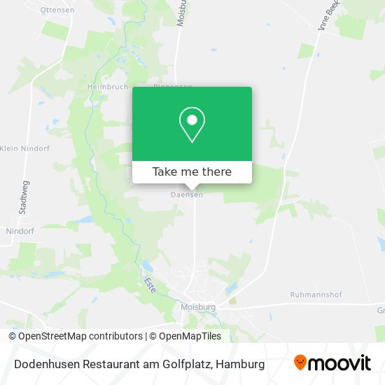 Карта Dodenhusen Restaurant am Golfplatz