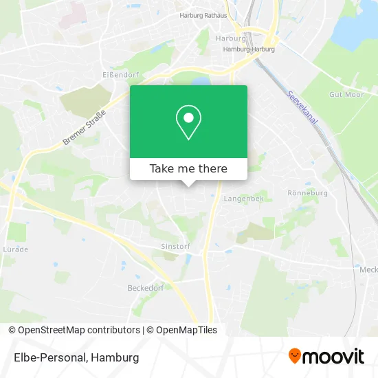 Карта Elbe-Personal