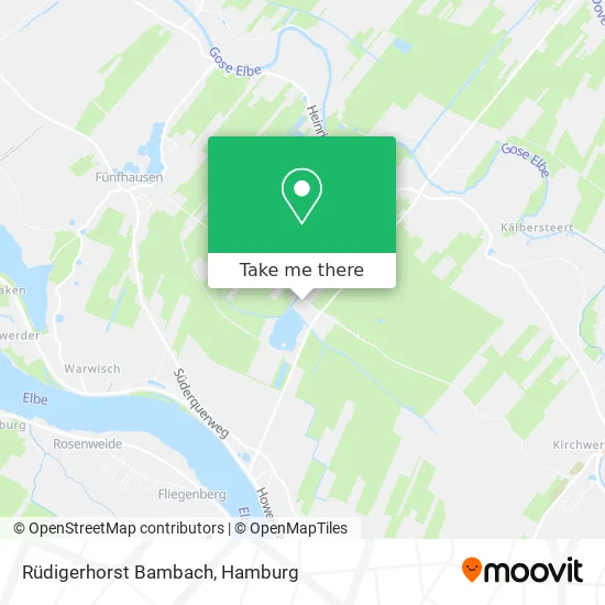 Карта Rüdigerhorst Bambach
