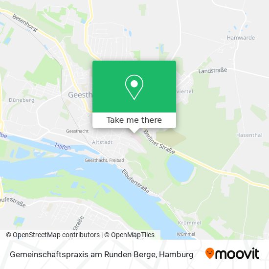 Gemeinschaftspraxis am Runden Berge map