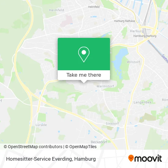 Карта Homesitter-Service Everding