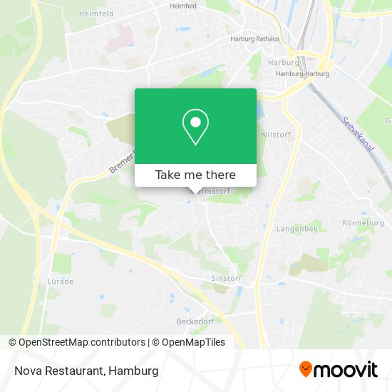 Nova Restaurant map