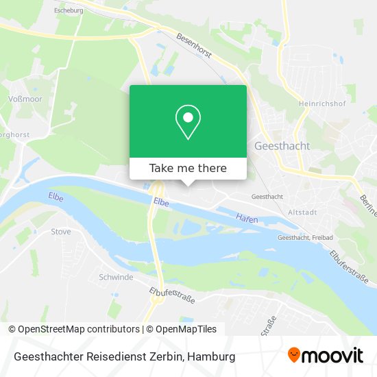 Geesthachter Reisedienst Zerbin map