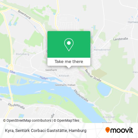 Kyra, Sentürk Corbaci Gaststätte map