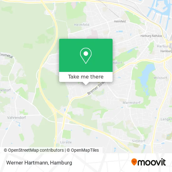 Карта Werner Hartmann