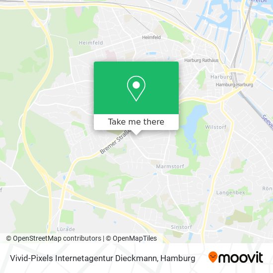 Vivid-Pixels Internetagentur Dieckmann map