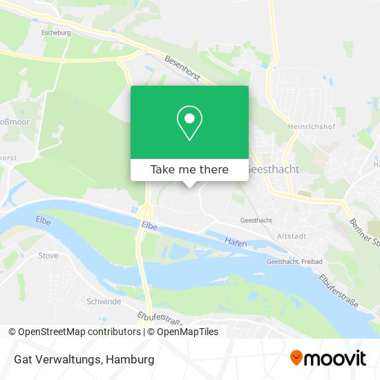 Gat Verwaltungs map