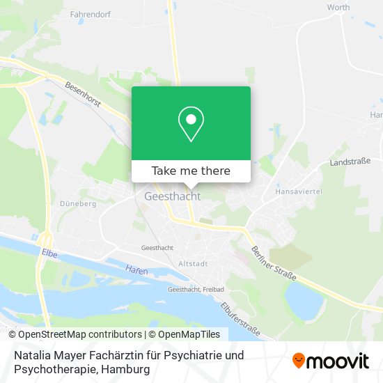 Natalia Mayer Fachärztin für Psychiatrie und Psychotherapie map