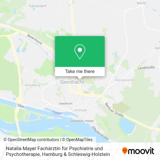 Natalia Mayer Fachärztin für Psychiatrie und Psychotherapie map