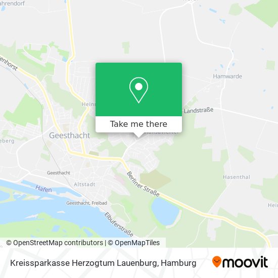 Kreissparkasse Herzogtum Lauenburg map