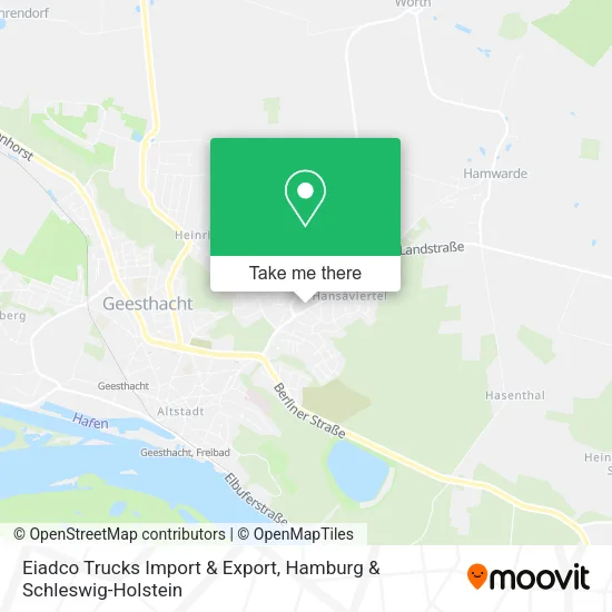 Карта Eiadco Trucks Import & Export