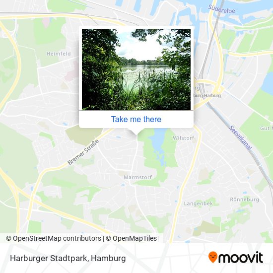 Harburger Stadtpark map
