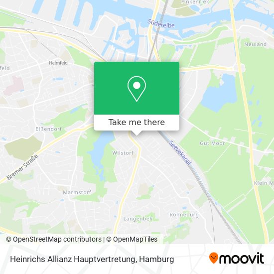 Heinrichs Allianz Hauptvertretung map