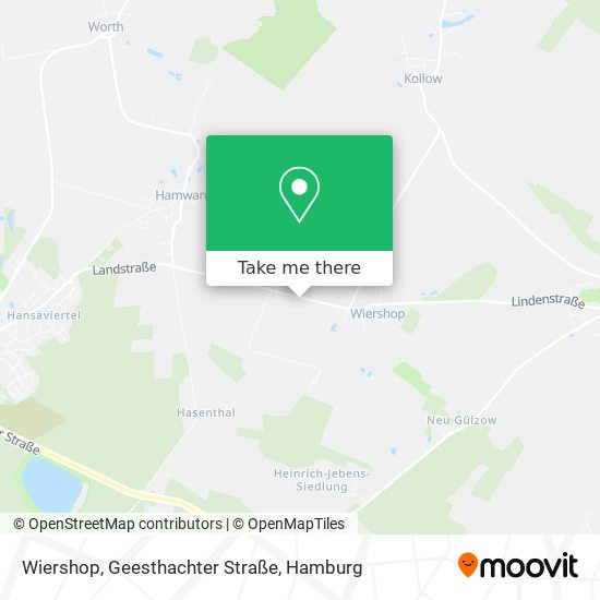 Wiershop, Geesthachter Straße map