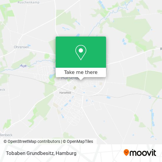 Tobaben Grundbesitz map